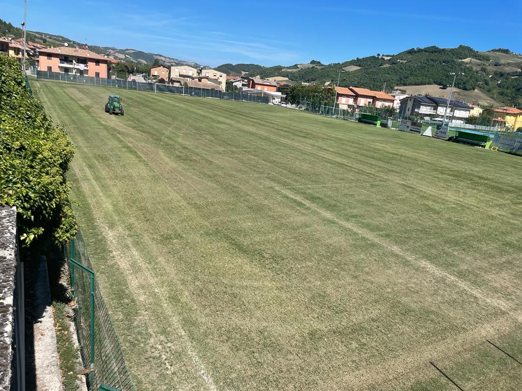 Costruzione campo da calcio