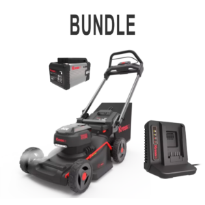 KIT Rasaerba a spinta senza fili Kress (KG756E) 60 V 46 cm completo BUNDLE____