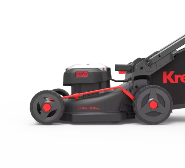 Rasaerba a spinta senza fili Kress (KG757E) 60 V 46 cm - batterie 4Ah 60V e caricabatteria 5Ah