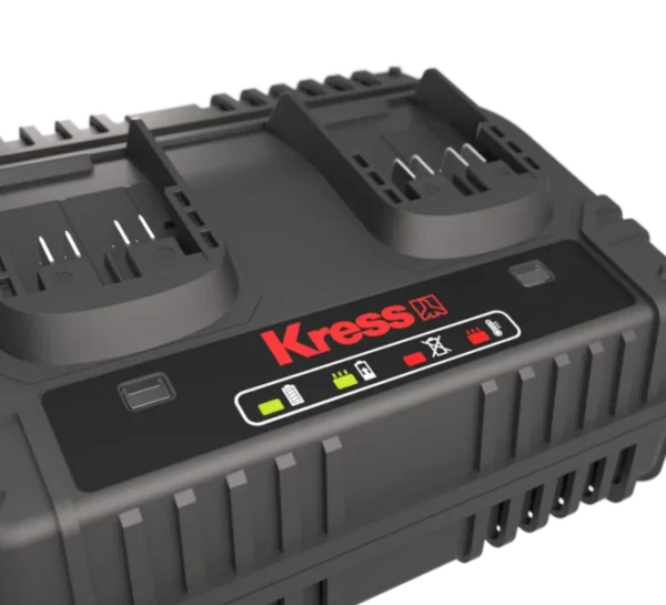 Caricabatterie doppio Kress 20V 15A (KAC15)