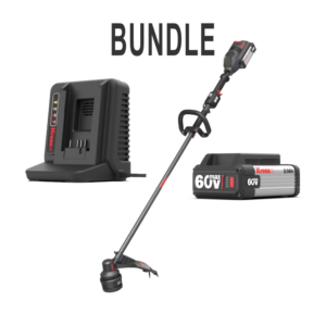 BUNDLE Decespugliatore a batteria brushless Kress (KG160E) 60 V 38 cm